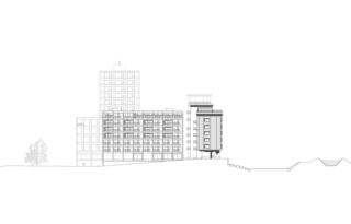 Northeast elevation